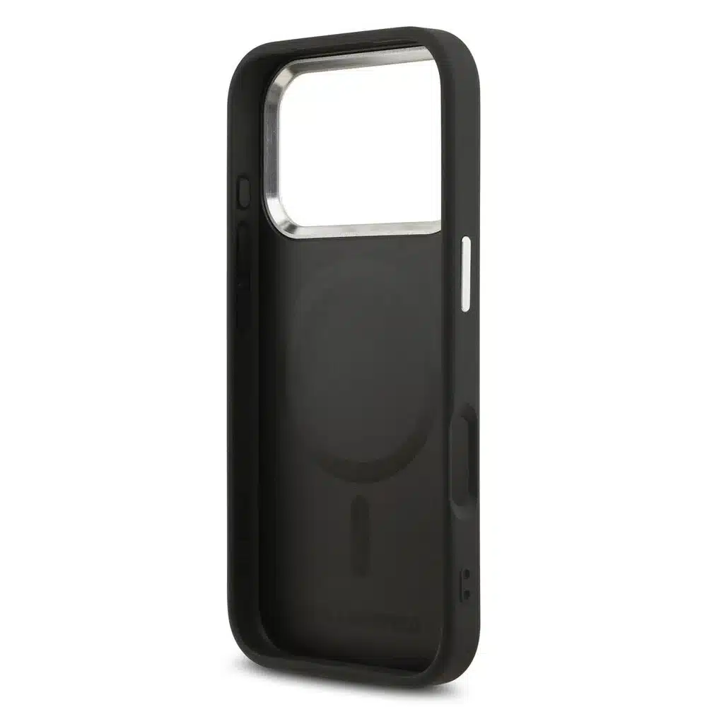 Karl Lagerfeld-iPhone 17 Pro Max-18 Pro Max Backcover-MagSafe-K&C Pins-Zwart - Afbeelding 7
