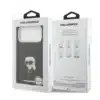 Karl lagerfeld-iPhone 17 Pro Max-18 Pro Max Backcover- MagSafe-IML Aquarelle-Zwart - Thumbnail Image 8