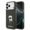 Karl lagerfeld-iPhone 17 Pro Max-18 Pro Max Backcover- MagSafe-IML Aquarelle-Zwart - Thumbnail Image 1
