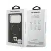 Karl Lagerfeld-iPhone 17 Pro Max-18 Pro Max Backcover-MagSafe-K&C Pins-Zwart - Thumbnail Image 8