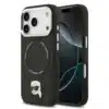 Karl Lagerfeld-iPhone 17 Pro Max-18 Pro Max Backcover-MagSafe-K&C Pins-Zwart - Thumbnail Image 1