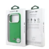 Lacoste-Backcover-iPhone 17 Pro-18 Pro-MagSafe-Metal Edges-Iconic-Logo-Estragon-Green - Thumbnail Image 5