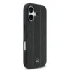Mercedes-Benz Backcover – Genuine Leather - Magsafe - Laurel Leaves and Stripes - iPhone 17– MagSafe - Zwart - Thumbnail Image 4