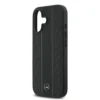 Mercedes-Benz Backcover – Genuine Leather - Magsafe - Laurel Leaves and Stripes - iPhone 17– MagSafe - Zwart - Thumbnail Image 5