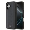 Mercedes-Benz Backcover – Genuine Leather - Magsafe - Laurel Leaves and Stripes - iPhone 17 – MagSafe - Navy - Thumbnail Image 1