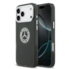 Mercedes Benz-Backcover-iPhone 17 Pro-18 Pro-Magsafe-Double Layer-Vintage Logo-Zwart - Thumbnail Image 1