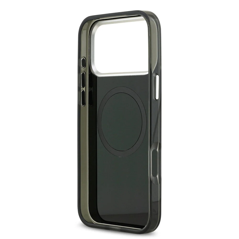 Mercedes Benz-Backcover-iPhone 17 Pro-18 Pro-Magsafe-Double Layer-Vintage Logo-Zwart - Afbeelding 6