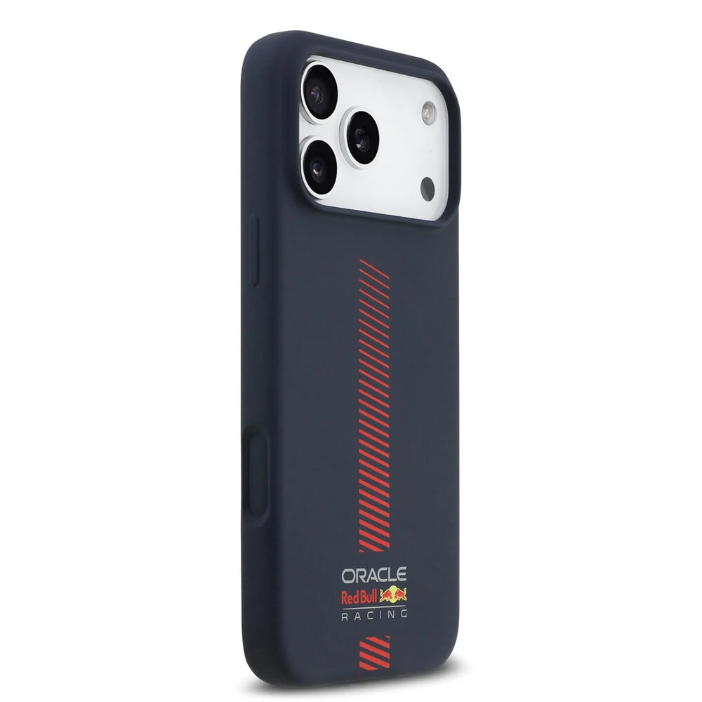 Red Bull Racing-Backcover-iPhone 17 Pro-18 Pro-MagSafe-Liquid Silicone-Powerbar-Navy - Afbeelding 4