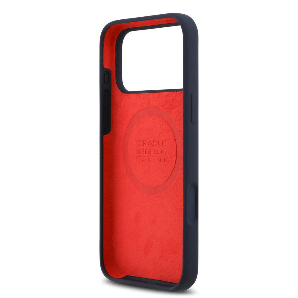 Red Bull Racing-Backcover-iPhone 17 Pro-18 Pro-MagSafe-Liquid Silicone-Powerbar-Navy - Afbeelding 6