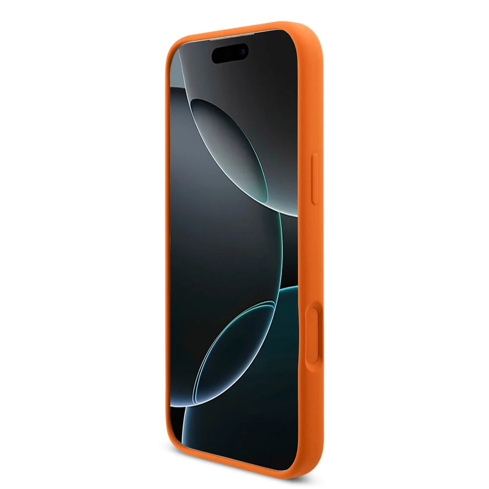 Red Bull Racing-Backcover-iPhone 17 Pro-18 Pro-MagSafe-Liquid Silicone-Big Vertical Logo-Oranje - Afbeelding 7