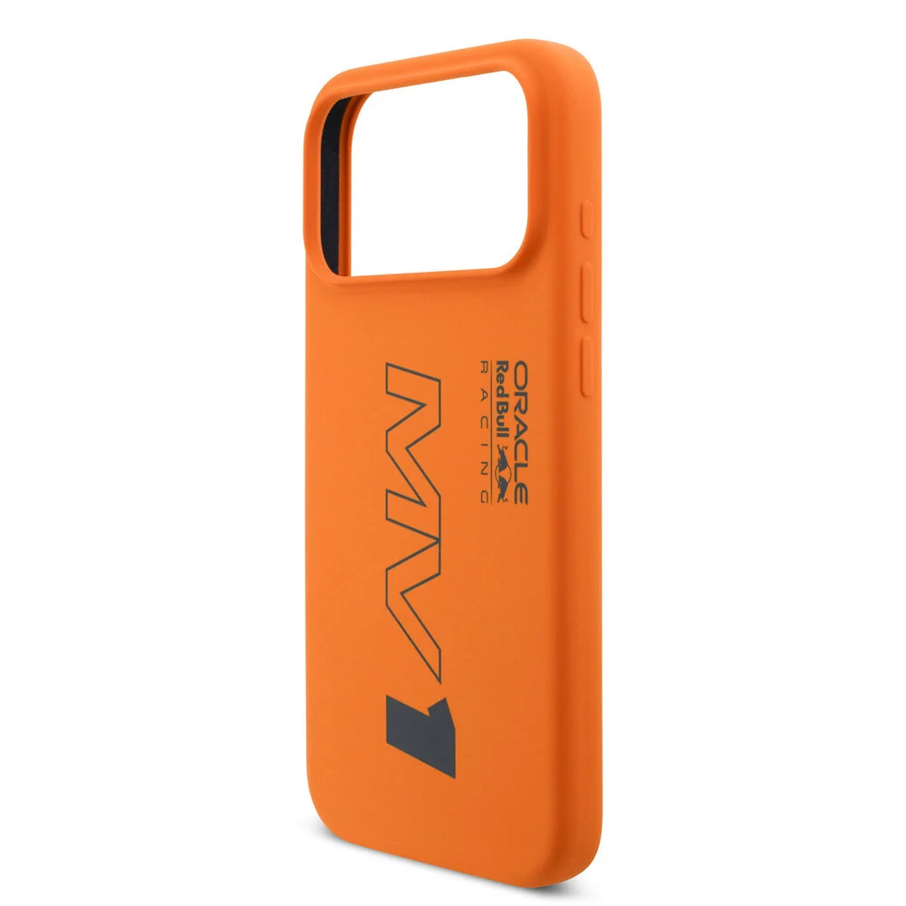 Red Bull Racing-Backcover-iPhone 17 Pro-18 Pro-MagSafe-Liquid Silicone-MV1-Oranje - Afbeelding 5