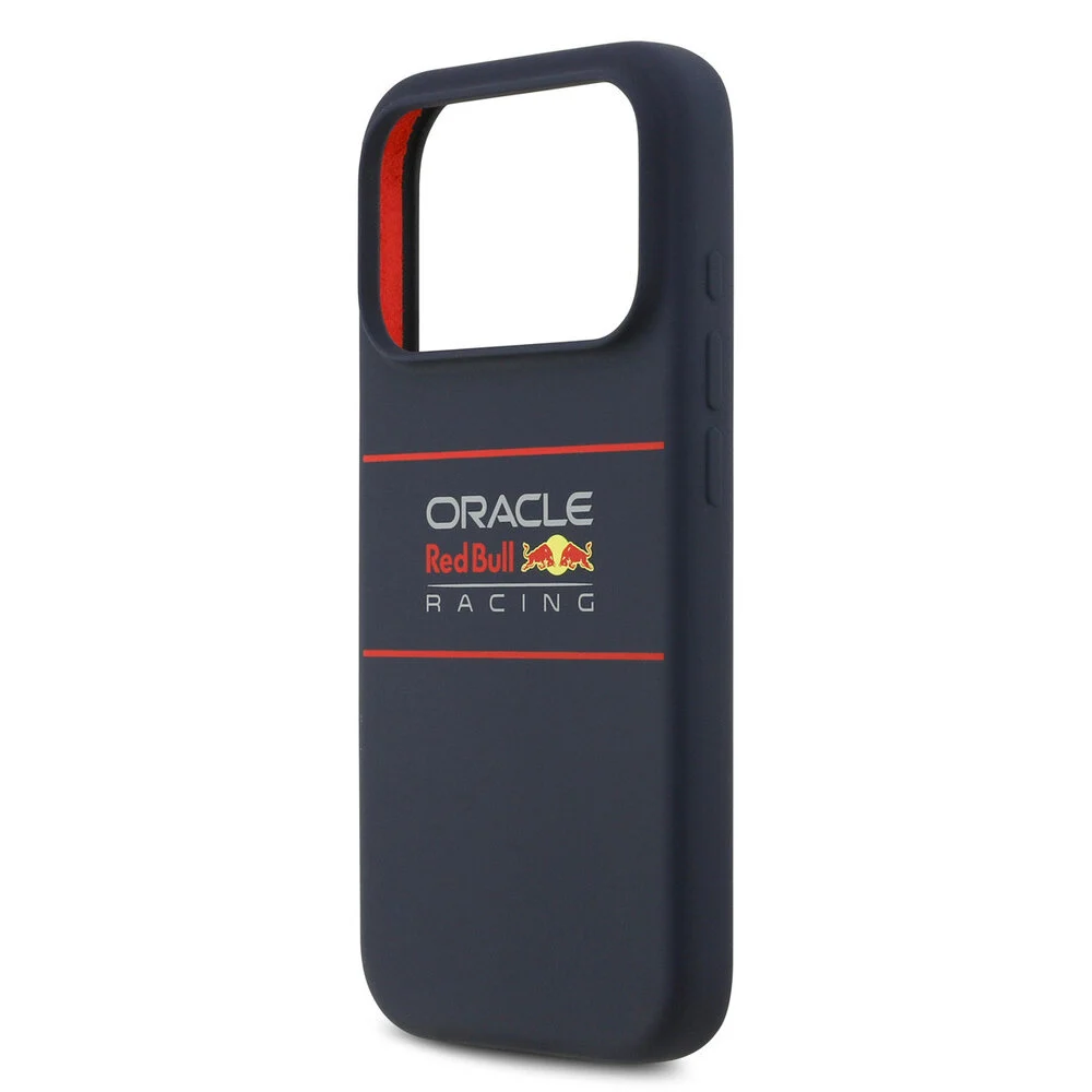 Red Bull Racing-Backcover-iPhone 17 Pro-18 Pro-MagSafe-Liquid Silicon-Horizontal Logo-Navy - Afbeelding 5
