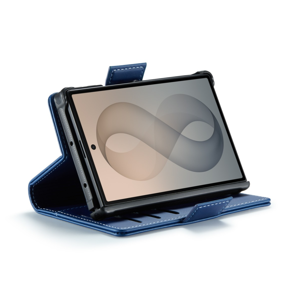 Casemania - Bookcase - Samsung - Z Fold 8 - 2in1- MagSafe - Wallet Case - Blauw - Afbeelding 4