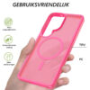 Solidenz FrostMag Samsung Galaxy S26 Ultra hoesje – Roze - Thumbnail Image 2
