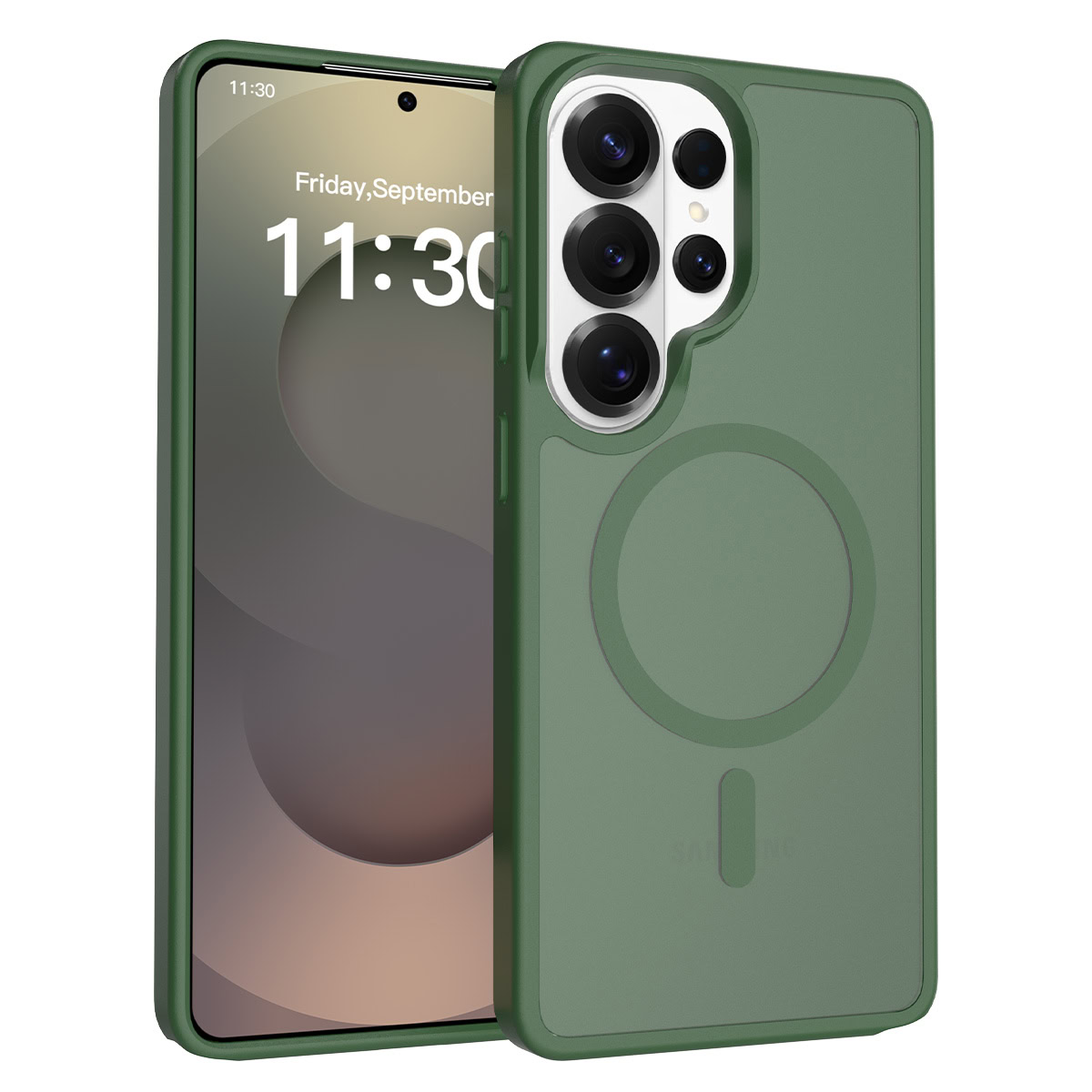 Solidenz FrostMag Samsung Galaxy S26 Ultra hoesje – Groen - Afbeelding 1