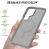 Solidenz FrostMag Samsung Galaxy S26 Ultra hoesje – Grijs - Thumbnail Image 2