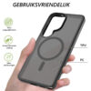 Solidenz FrostMag Samsung Galaxy S26 Ultra hoesje – Zwart - Thumbnail Image 2