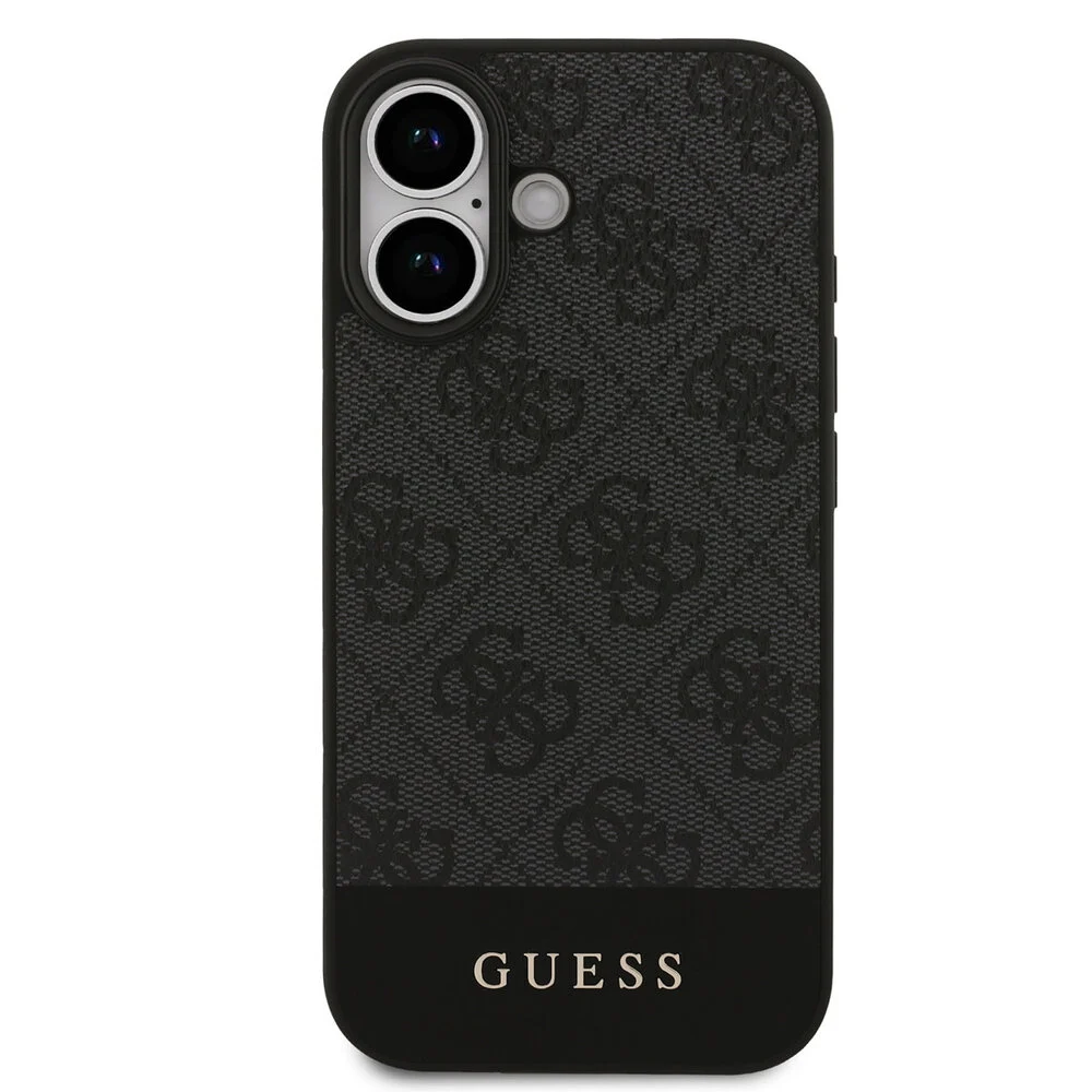 Guess - Backcover iPhone 17 - 4G Onderkant Streep – Grijs - Afbeelding 7