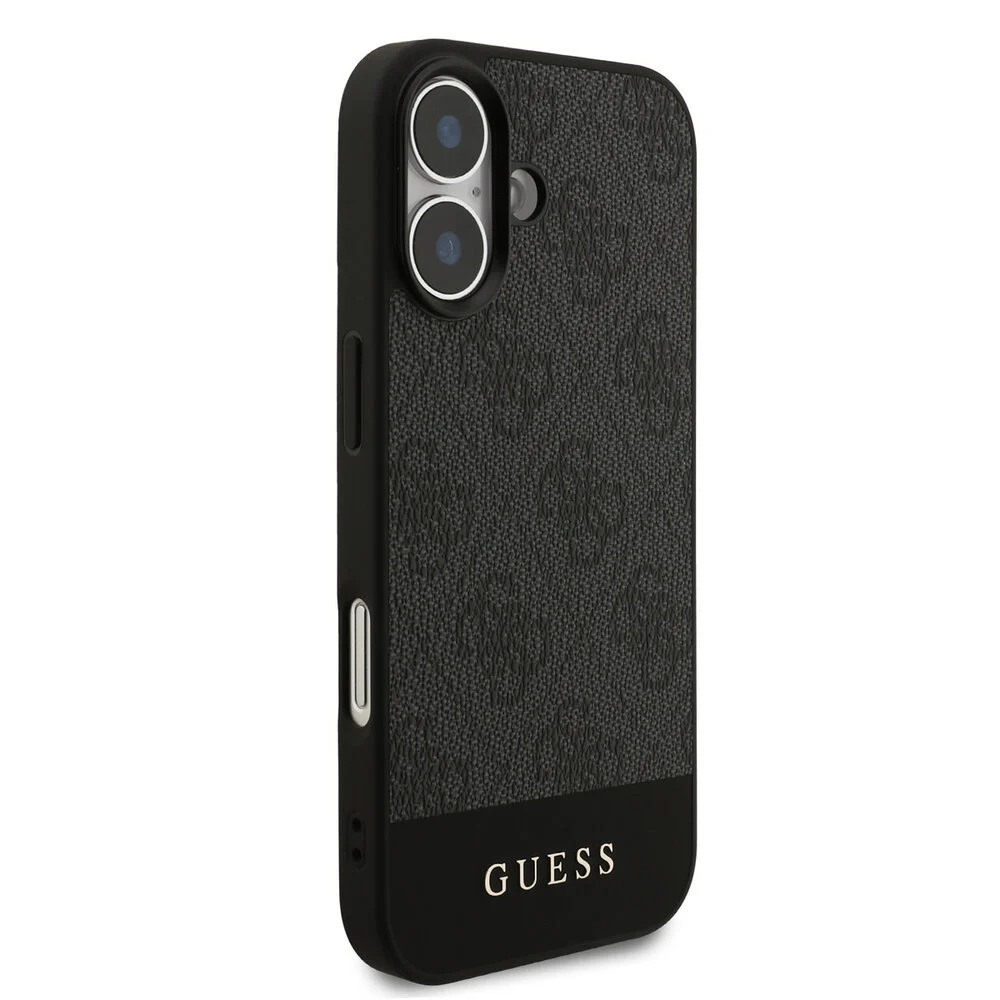 Guess - Backcover iPhone 17 - 4G Onderkant Streep – Grijs - Afbeelding 6