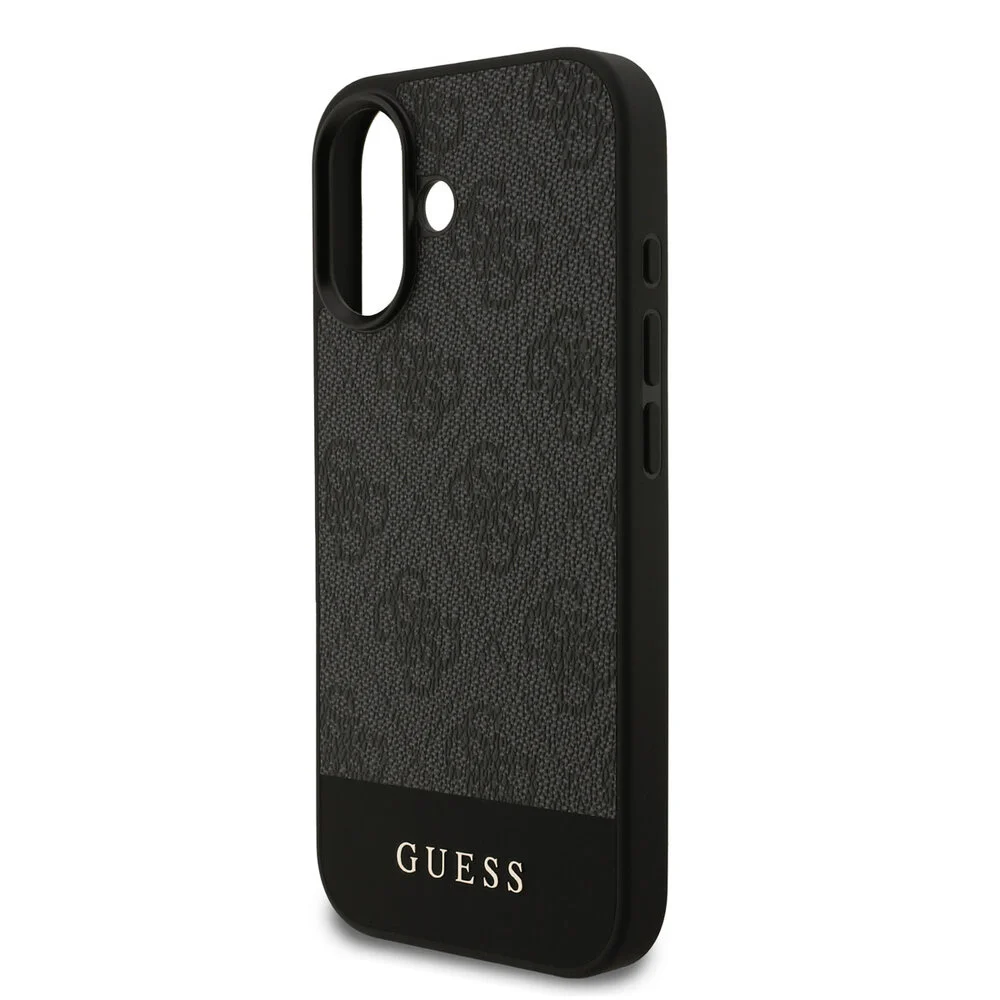 Guess - Backcover iPhone 17 - 4G Onderkant Streep – Grijs - Afbeelding 5