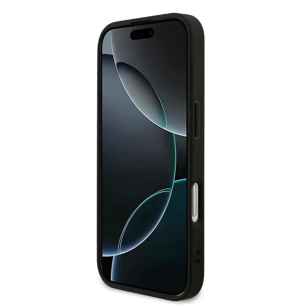 Guess - Backcover iPhone 17 - 4G Onderkant Streep – Grijs - Afbeelding 3