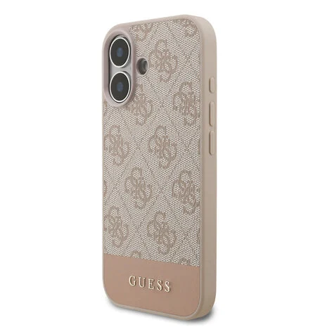Guess - Backcover - iPhone 17 – 4G Bottom Stripe – Roze - Afbeelding 2