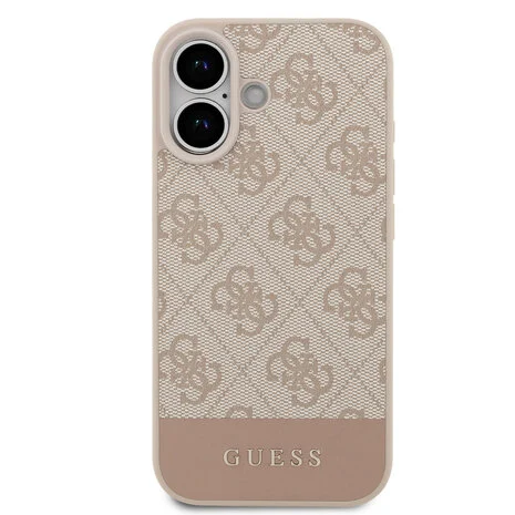 Guess - Backcover - iPhone 17 – 4G Bottom Stripe – Roze - Afbeelding 3