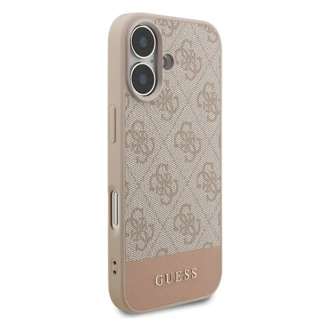 Guess - Backcover - iPhone 17 – 4G Bottom Stripe – Roze - Afbeelding 4