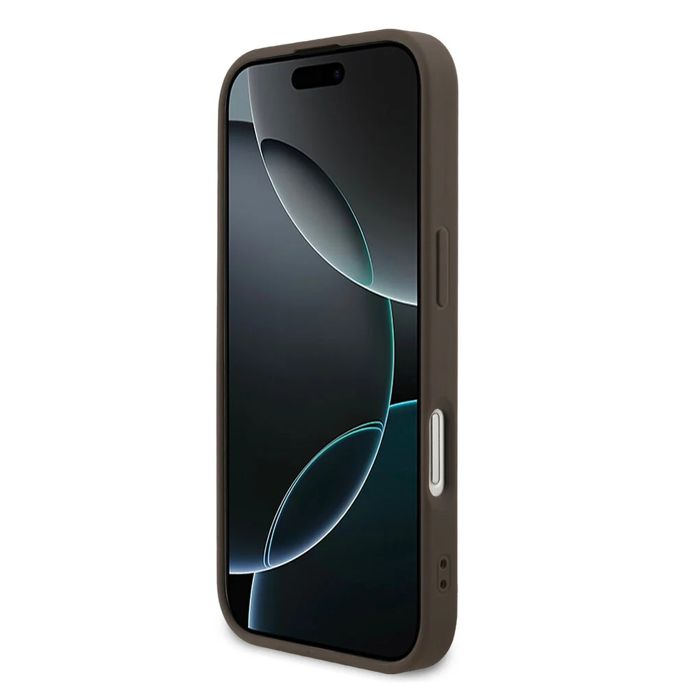 Guess - Backcover - iPhone 17 – 4G Bottom Stripe – Bruin - Afbeelding 7