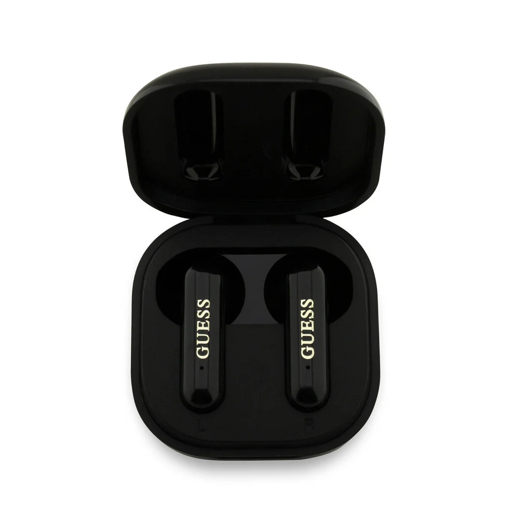 Guess TWS 4G Metal Logo Oordopjes – Zwart - Afbeelding 5