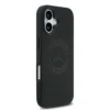 Mercedes-Benz - Backcover - iPhone 17 Backcove - Genuine Leather - MagSafe - Vintage Logo – Zwart - Thumbnail Image 4