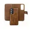 Cityhoesje-Bookcase 2-in-1-Geschikt voor Samsung Galaxy A27-Bruin - Thumbnail Image 1