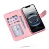 Casemania Samsung A57-37-Bookcase- Print-Bloemen Vlider Rood-2-Cityhoesje.nl
