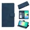 Cityhoesje-Bookcase-Suede-Style Wallet-Geschikt voor Samsung-S26 FE-DonkerBlauw - Thumbnail Image 1