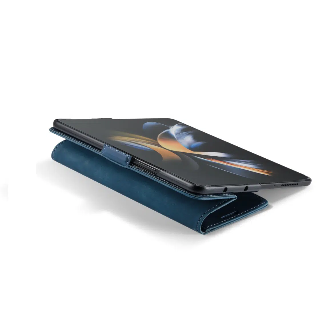 Cityhoesje - Bookcase - Luxe Wallet - iPhone Duo - Blauw - Afbeelding 3