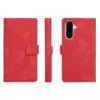 Cityhoesje-Bookcase-Suede-Style Wallet-Geschikt voor Samsung-S26 FE-Rood - Thumbnail Image 2