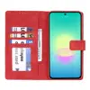 Cityhoesje-Bookcase-Suede-Style Wallet-Geschikt voor Samsung-S26 FE-Rood - Thumbnail Image 3