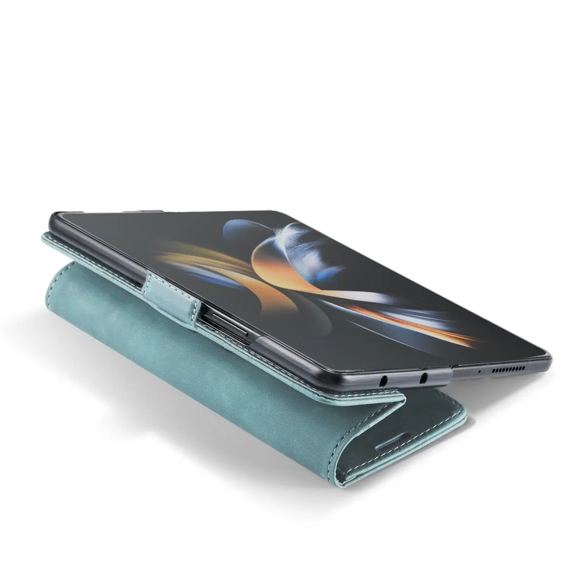 Cityhoesje - Bookcase - Luxe Wallet - iPhone Duo - LichtBlauw - Afbeelding 3