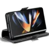 Cityhoesje-Bookcase-Geschikt voor Samsung Z Fold 8-Zwart - Thumbnail Image 2