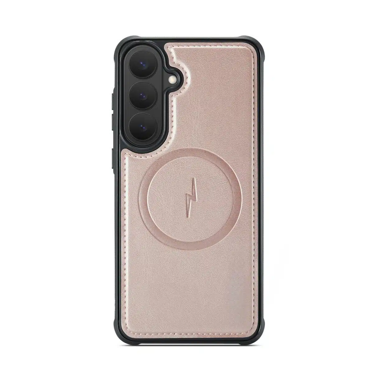 Cityhoesje-Bookcase-2-in-1 Magnetic MagSafe-Geschikt voor Samsung S26 FE-Rozegoud - Afbeelding 2