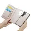 Cityhoesje-Bookcase-2-in-1 Magnetic MagSafe-Geschikt voor Samsung S26 FE-Rozegoud - Thumbnail Image 1