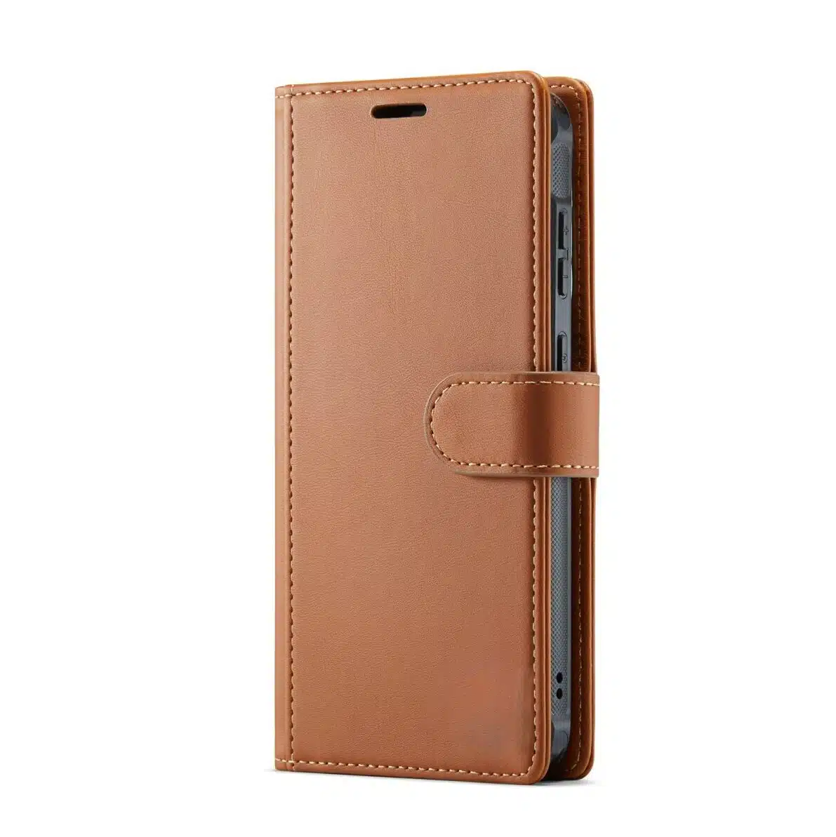 Cityhoesje-Bookcase-2-in-1 Magnetic MagSafe-Geschikt voor Samsung S26 FE-Bruin - Afbeelding 4