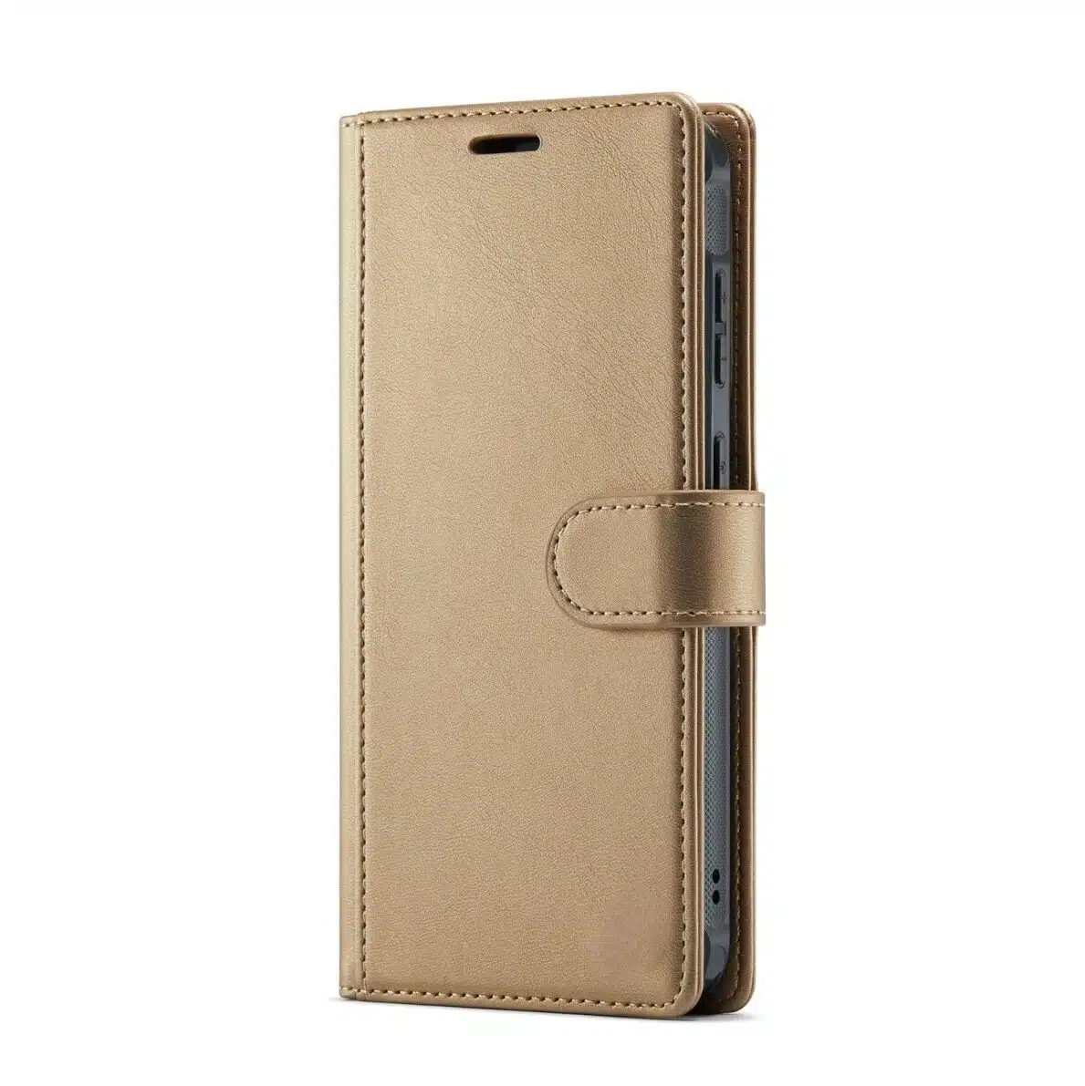 Cityhoesje-Bookcase-2-in-1 Magnetic MagSafe-Geschikt voor Samsung S26 FE-Goud - Afbeelding 2