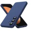 Cityhoesje-Backcover Silicone-Geschikt voor Samsung Galaxy S26 FE-DonkerBlauw - Thumbnail Image 1