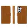 Cityhoesje-Bookcase-Geschikt voor Samsung Galaxy A57-2-in-1-Leer-Magsafe-Licht Bruin - Thumbnail Image 2