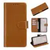 Cityhoesje-Bookcase-Geschikt voor Samsung Galaxy A57-2-in-1-Leer-Magsafe-Licht Bruin - Thumbnail Image 1