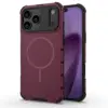 Cityhoesje-Backcover-Tough Armored Magnetic MagSafe-iPhone 18 Pro-17 Pro-Bordeaux - Thumbnail Image 1