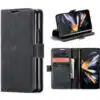 Cityhoesje-Bookcase-Geschikt voor Samsung Z Fold 8-Zwart - Thumbnail Image 1