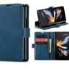 Cityhoesje-Bookcase-Geschikt voor Samsung Z Fold 8-Donker Blauw - Thumbnail Image 1