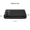 Cityhoesje – 360° Leather Texture Kickstand Case – iPhone Duo - Zwart - Thumbnail Image 3